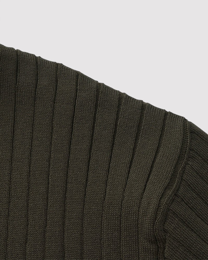 Herren Premium Ribbed poloshirt