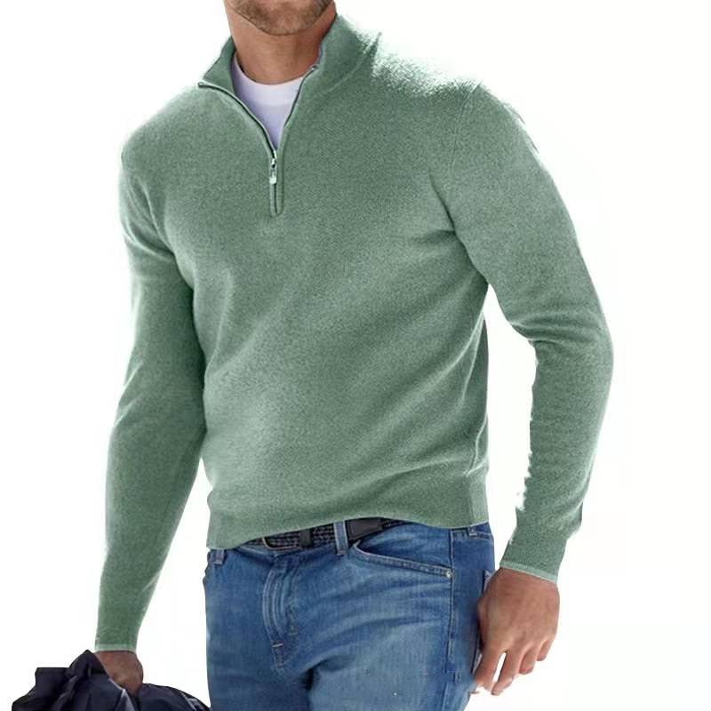 Paul | Bequemer und stilvoller Herren-Reißverschluss-Pullover