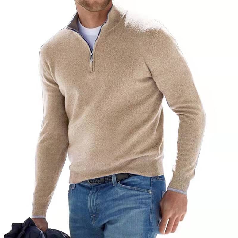 Paul | Bequemer und stilvoller Herren-Reißverschluss-Pullover