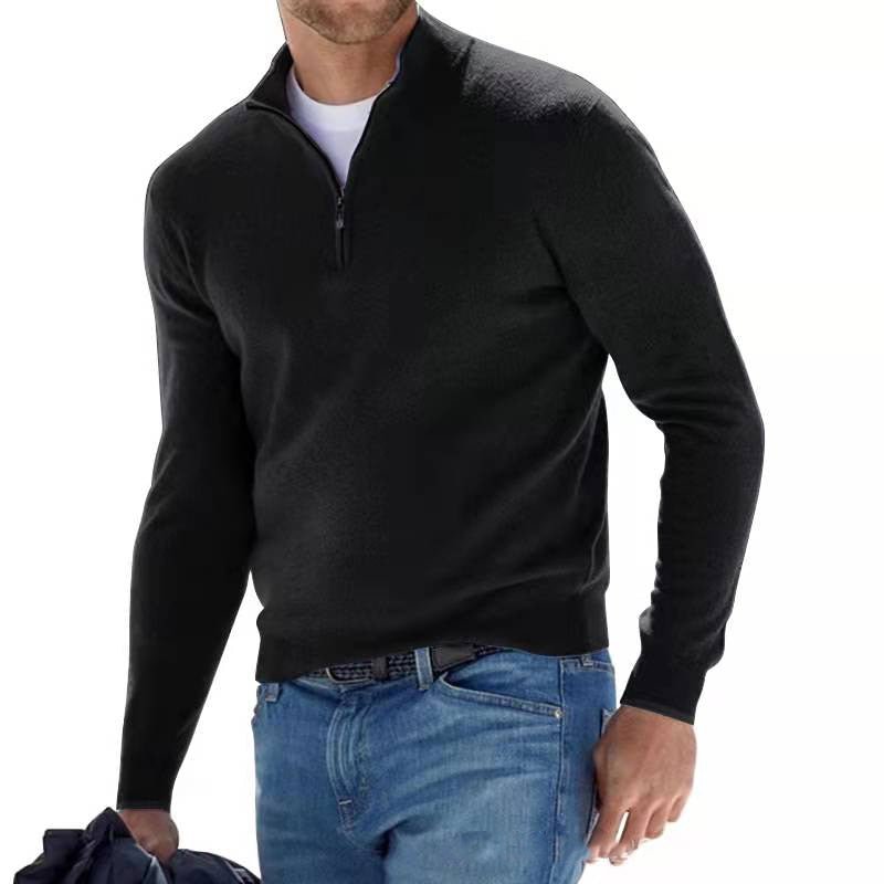 Paul | Bequemer und stilvoller Herren-Reißverschluss-Pullover