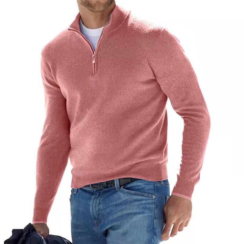 Paul | Bequemer und stilvoller Herren-Reißverschluss-Pullover