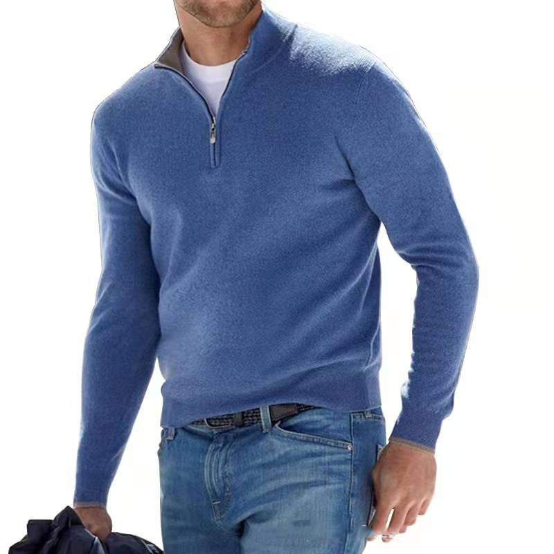 Paul | Bequemer und stilvoller Herren-Reißverschluss-Pullover