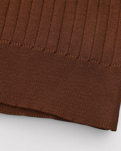 Herren Premium Ribbed poloshirt