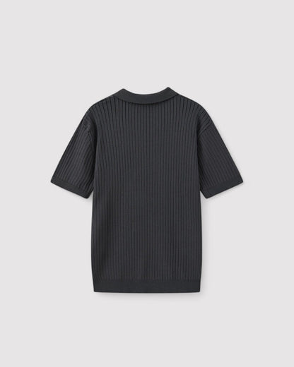 Herren Premium Ribbed poloshirt