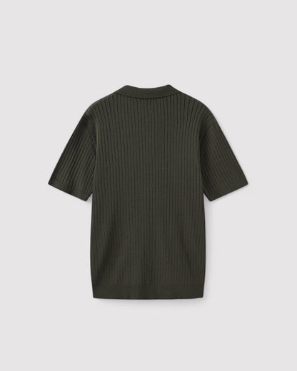 Herren Premium Ribbed poloshirt